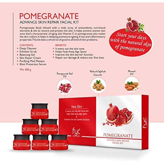 FYC PROFESSIONAL YAVI COSMETICS POMEGRANATE FACIAL KIT - Image 1
